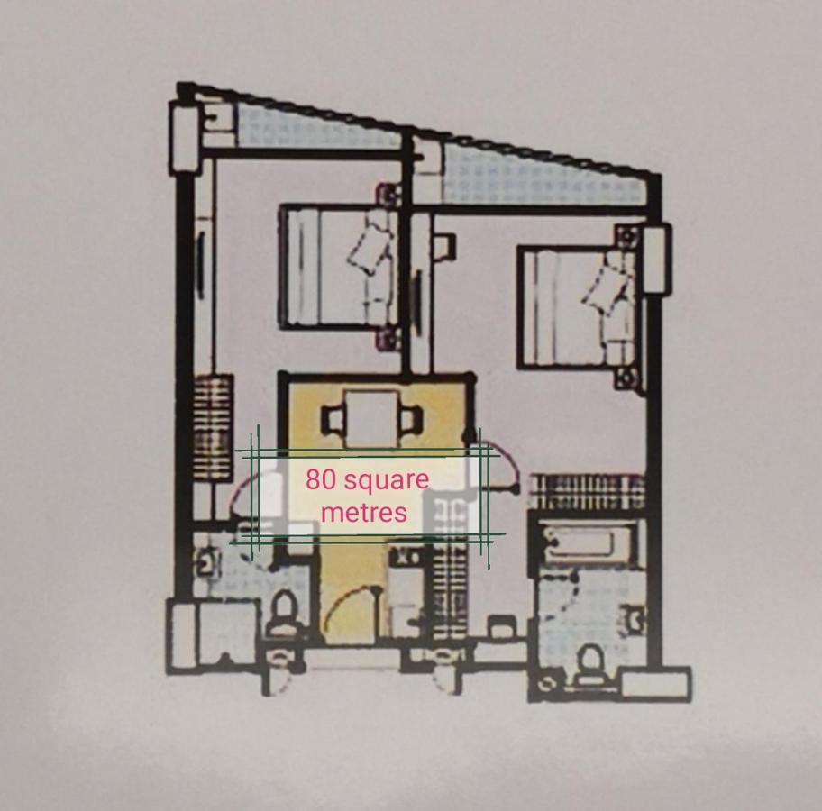 U-Home Private 80-86Sqm Adjustable 2Bedrooms Wooden Decor 80平米 Chiang Mai Exterior photo